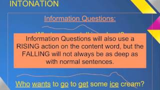 Advanced Speaking amp Pronunciation Video 4Intonation [upl. by Fionna]