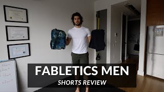 Fabletics Men Shorts Review [upl. by Kursh]