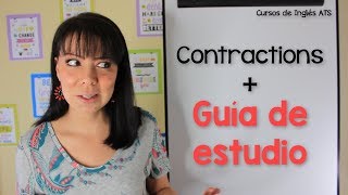 CÓMO USAR CONTRACCIONES EN INGLÉS  PARTE 1 [upl. by Anitram]