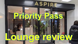 New Aspire lounge review Edinburgh airport Priority Pass [upl. by Amjan]