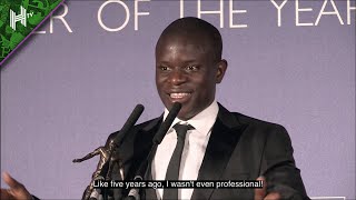 Five years ago I wasnt even professional  Kante explains rise to the top 🌟 [upl. by Enelec]