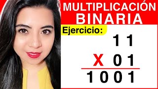 MULTIPLICACIÓN BINARIA  Ejercicio 1 [upl. by Ayotl]