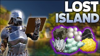 ARK LOST ISLAND RESOURCE GUIDE  ARK Survival Evolved [upl. by Revell384]