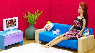 25 IDEAS PARA HACER MUEBLES MINIATURA A TUS MUÑECAS [upl. by Eisenberg137]