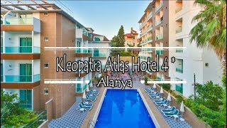 Kleopatra Atlas Hotel 4 Alanya Turkey [upl. by Bessy]