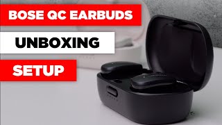 Bose Quiet Comfort Earbuds  How To Setup [upl. by Cykana178]