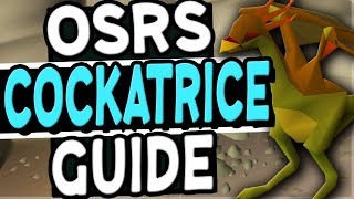 The Ultimate Cockatrices Slayer Guide Old School Runescape [upl. by Herzel]