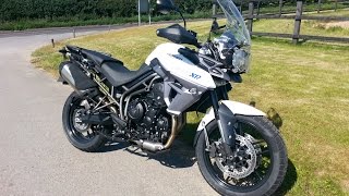 ★ TRIUMPH TIGER 800 XRX 2015 ONBOARD REVIEW ★ [upl. by Philbert32]