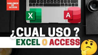 Cuando usar Excel o Access [upl. by Nylirad]