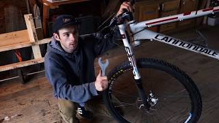 How to Easily Reset Cannondale lefty Fork  MTB Tutorial [upl. by Einned108]