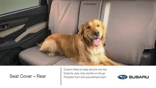 Genuine Subaru Petfriendly Accessory Highlights [upl. by Yrrak]