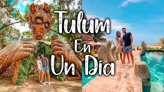 TULUM EN UN DÍA 2022 🌴 Como visitar TULUM en 1 día  Cenote Calavera Zona Hotelera Vagalume Tulum [upl. by Ruperta411]