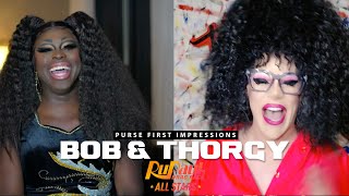 Bob The Drag Queen amp Thorgy Thor  Purse First Impressions  RPDR AllStars 6 Episode 4 [upl. by Ahsille]