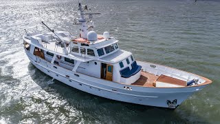 1965 Classic 74 Motor Yacht quotShiloquot  For Sale with The Yacht Sales Co [upl. by Liatrice]