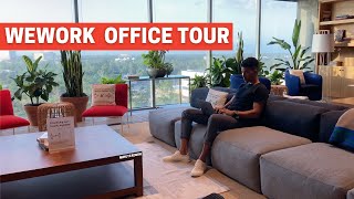 WEWORK OFFICE TOUR amp REVIEW  Coworking Office Tour  Salesforce Consultant [upl. by Wershba]