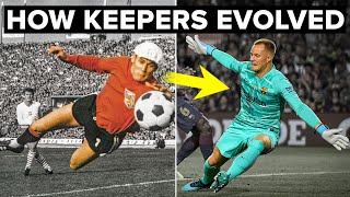 HOW GOALKEEPERS HAVE EVOLVED from 18712020 [upl. by Shaughn]