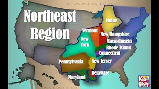 1 The Northeast Region of the United States [upl. by Nosydam]