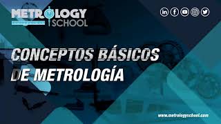 Conceptos básicos de metrología [upl. by Thrift576]