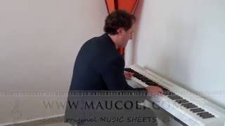 Arthurs Theme Christopher Cross  Original Piano Arrangement by MAUCOLI [upl. by Cynthy]