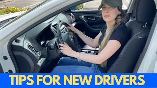 TIPS FOR NEW DRIVERS Beginner Drivers [upl. by Ahseret]