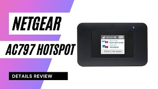 NETGEAR 4G LTE Mobile Hotspot AC797 Review [upl. by Atiner]