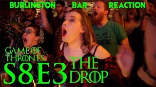 Game Of Thrones  Burlington Bar Reactions  S8E3 quotTHE DROPquot Scene [upl. by Zined869]