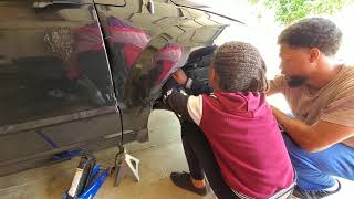 Replacing the sway bars on Dodge Caliber SXT [upl. by Nitsud444]