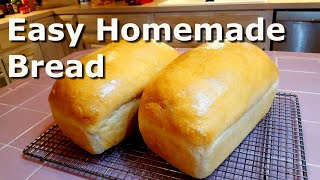 Homemade Bread for Beginners  Easy [upl. by Husein28]