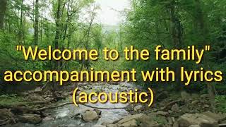 WELCOME TO THE FAMILY  MINUS ONE  ACOUSTIC ACCOMPANIMENT WITH LYRICS  SDA SONGS [upl. by Staffan]