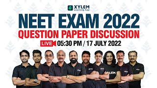 NEET 2022 Question Paper With Solutions  NEET 2022 ANSWER KEY [upl. by Heinrike]