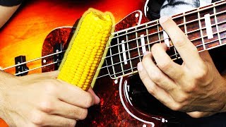 Korn played with corn [upl. by Nalo]