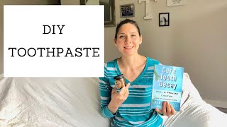 Organic Toothpaste Recipe  FAST amp EASY HOMEMADE DIY  Bumblebee Apothecary [upl. by Prosser]