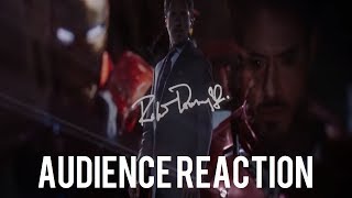 Avengers Endgame Credits Audience Reaction [upl. by Arretnahs]