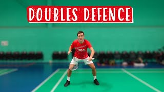 How To Defend In Doubles  The Fundamentals Of Badminton Defence [upl. by Heda]