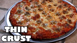 Perfect Chicago ThinCrust Tavern Style Pizza at Home [upl. by Ahseit]