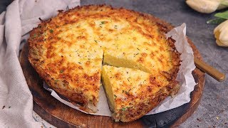 Quiche Lorraine in Hash Brown Crust [upl. by Figge]