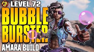 Borderlands 3  BUBBLE BURSTER AMARA BUILD Level 72 Mayhem 10 [upl. by Kalfas92]