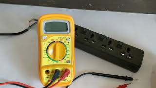 How to Measure AC Voltage with Multimeter [upl. by Yoong]