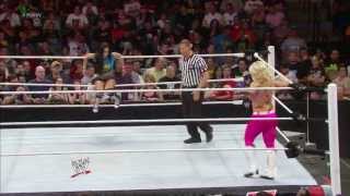 RAW 51413 AJ Lee vs Natalya HD [upl. by Narba]