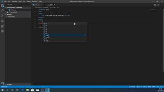 Using Visual Studio Code to make a website [upl. by Meade]