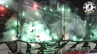 worldofultras in Athens  Panathinaikos vs Olympiakos 22022015 [upl. by Adina304]