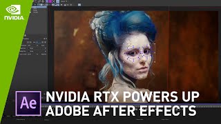 NVIDIA Studio  Create Stunning Motion Graphics and VFX in Adobe After Effects With NVIDIA RTX [upl. by Nnyrat]