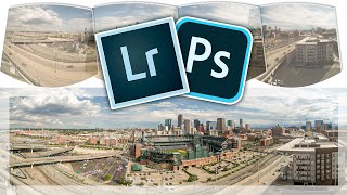 How to make a Panorama Photo Shoot and edit Lightroom or Photoshop [upl. by Retswerb]