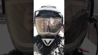 Heated Snowmobile Helmet Test [upl. by Finbur]