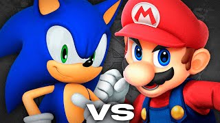 Mario vs Sonic Épicas Batallas de Rap del Frikismo  Keyblade [upl. by Len]