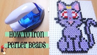 How to Iron Perler Beads Perfectly Tutorial [upl. by Orva952]