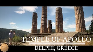 Temple of Apollo Delphi Greece  Oracle of Apollo  Omphalos  Rock of the Sibyl  4K [upl. by Ignatia]