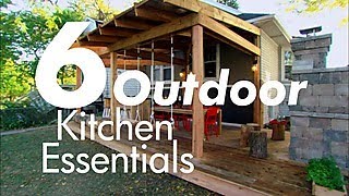 6 Incredible Outdoor Kitchens  DIY Network [upl. by Aivizt]