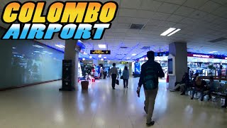 Colombo Bandaranaike International Airport  Departure Terminal  Sri Lanka 4k [upl. by Sullecram]