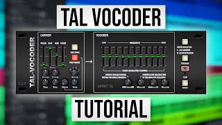 How To Use TALVocoder [upl. by Janyte]